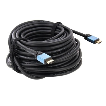 รีวิว 35m 2.0 Version 4K HDMI Cable and Connector and Adapter With Signal Booster - intl อยากขาย 35m 2.0 Version 4K HDMI Cable and Connector and Adapter With Signal Booster - intl