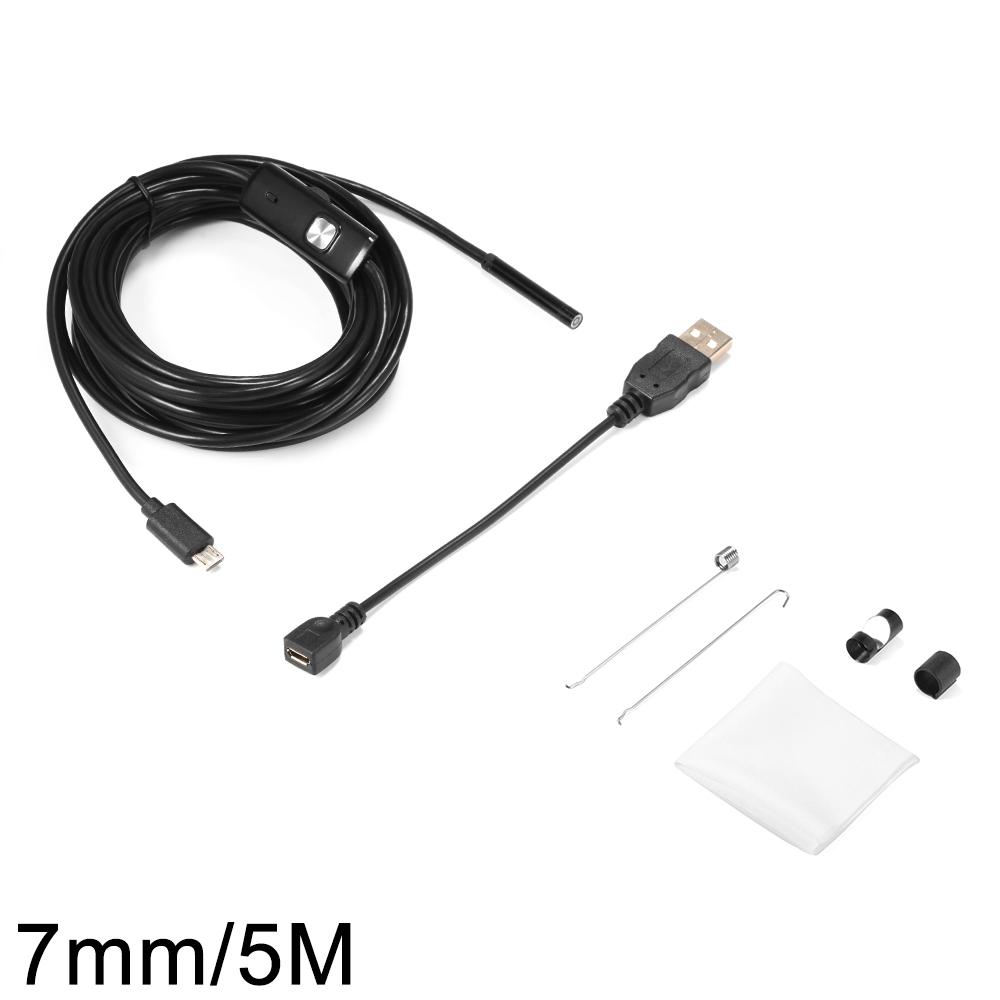 7mm 6LED USB Endoscope Borescope Waterproof Inspection Tube Video Camera 7mm 6LED USB Endoscope Borescope Waterproof Inspection Tube Video Camera