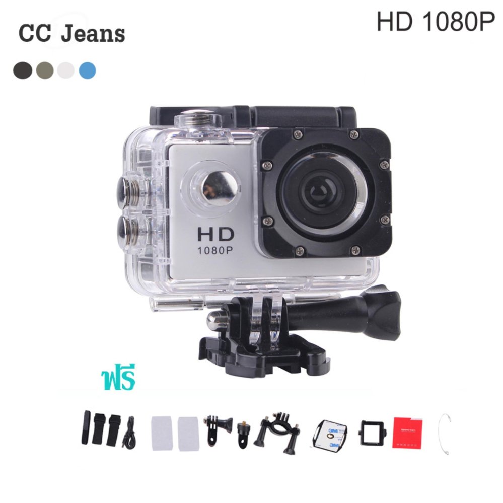 Action Camera กล้องกันน้ำ HD DV 1080p Sports Camera รุ่น SJ4000 NoWifi Action Camera กล้องกันน้ำ HD DV 1080p Sports Camera รุ่น SJ4000 NoWifi
