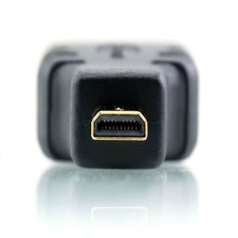 adapter หัวแปลง micro HDMI (M) to HDMI (F) Converter (สีดำ)