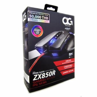 2561 ANITECH ZX850R USB GAMING MOUSE GREY (เมาส์เกมส์ สีเทา มีสาย)