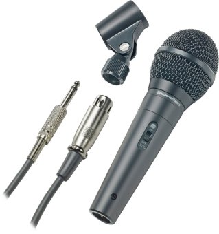 Audio Technica ไมโครโฟนพร้อมสาย รุ่น ATR-1300 - สีดำ Audio Technica ไมโครโฟนพร้อมสาย รุ่น ATR-1300 - สีดำ