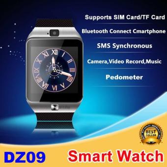 Better นาฬิกาโทรศัพท์ Smart Watch รุ่น DZ09 Watch (สีเงิน)