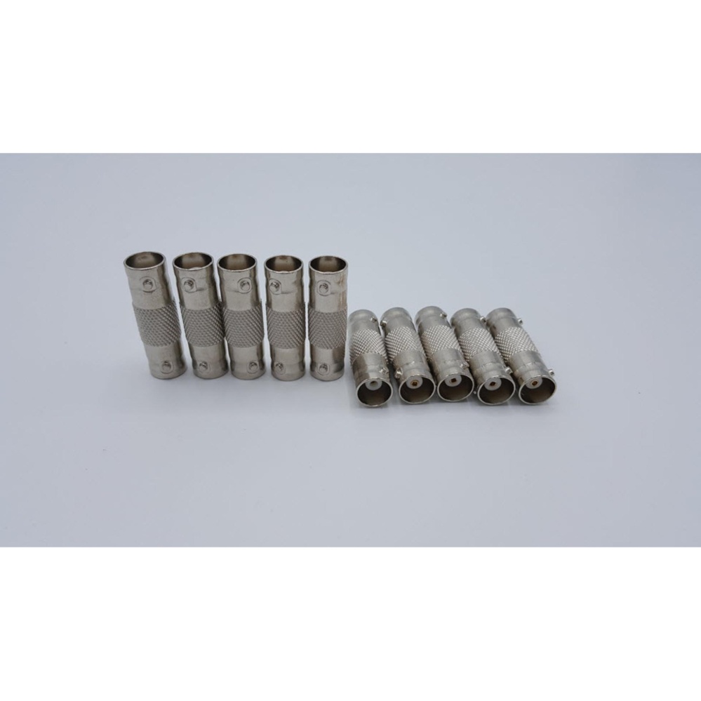 หัวต่อสาย BNC ตัวเมียหัวท้าย สำหรับต่อสายแบบ RG6 (10ตัว) หัวต่อสาย BNC ตัวเมียหัวท้าย สำหรับต่อสายแบบ RG6 (10ตัว)