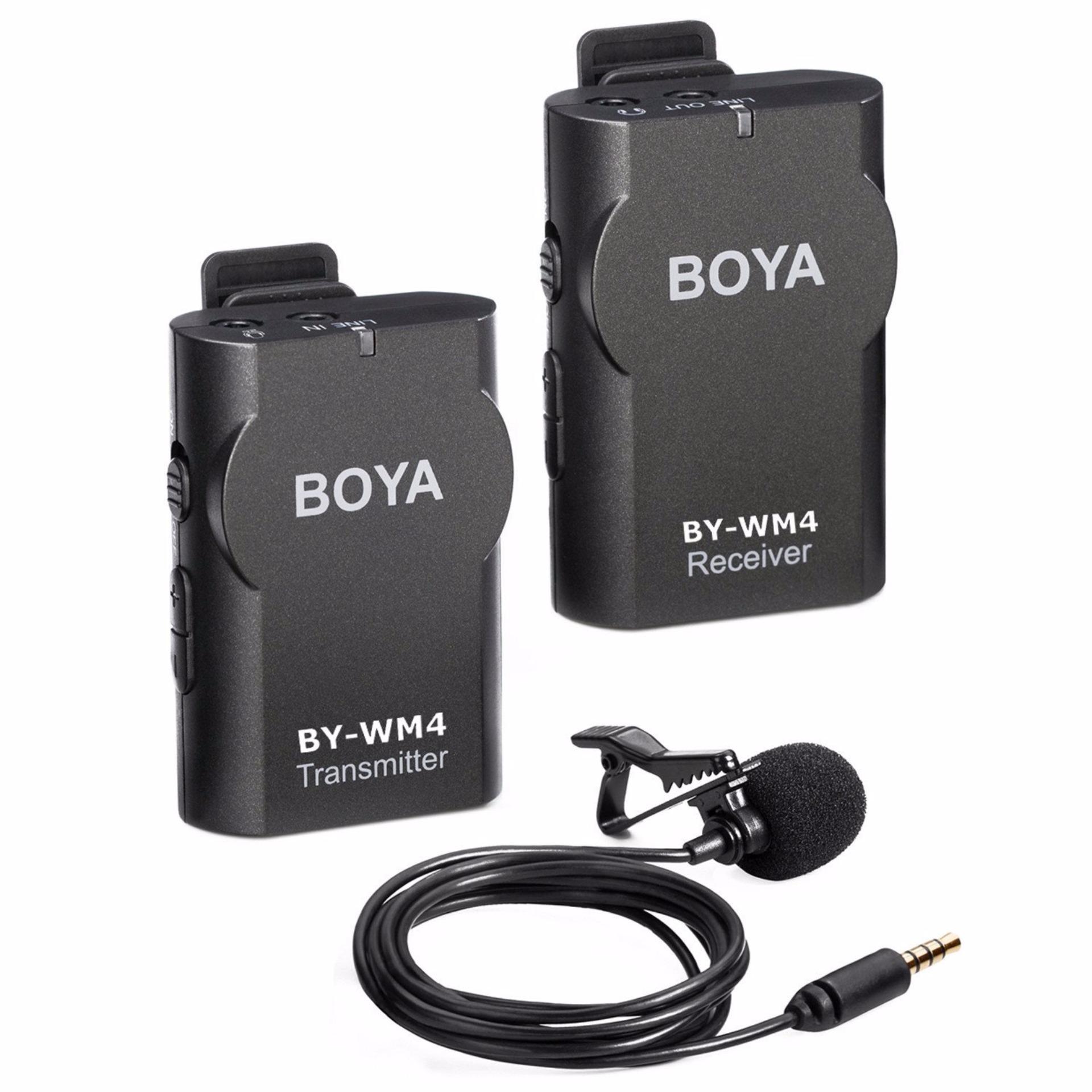Boya BY-WM4 wireless microphone for IOS iPhone 7 7 plus 6 6sSmartphone Tablet DSLR Camera Camcorder Audio Recorder PC Video Boya BY-WM4 wireless microphone for IOS iPhone 7 7 plus 6 6sSmartphone Tablet DSLR Camera Camcorder Audio Recorder PC Video