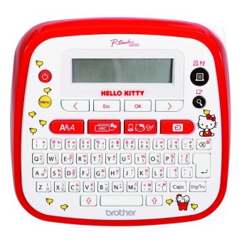 Brother เครื่องพิมพ์ฉลาก P-Touch Hello Kitty รุ่น PT-D200KT Brother เครื่องพิมพ์ฉลาก P-Touch Hello Kitty รุ่น PT-D200KT