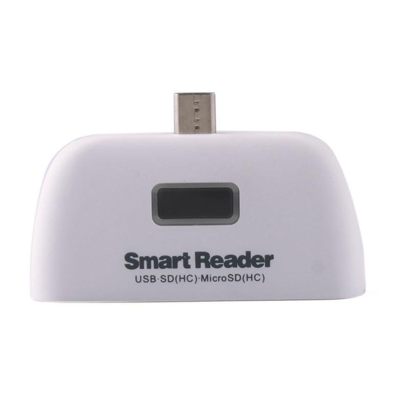 BUYINCOINS 4 in 1 OTG/TF/SD Smart Card Reader Adapter Micro USBCharge Durable Port BUYINCOINS 4 in 1 OTG/TF/SD Smart Card Reader Adapter Micro USBCharge Durable Port