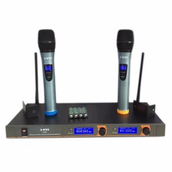 BZ ไมโครโฟนไร้สาย/ไมค์ลอยคู่ UHF ประชุม ร้องเพลง พูด WIRELESS Microphone รุ่น A-ONE A-222 BZ ไมโครโฟนไร้สาย/ไมค์ลอยคู่ UHF ประชุม ร้องเพลง พูด WIRELESS Microphone รุ่น A-ONE A-222
