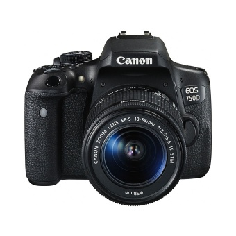 Canon กล้อง DSLR รุ่น EOS 750D kit EF-S 18-55 f3.5-5.6 IS STM (ประกันศูนย์)