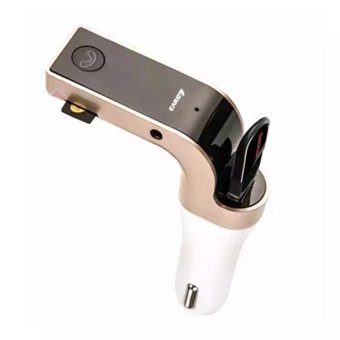 มัลติแฮนด์ฟรีบลูทู ธ Carg7 A2dp Car Kit เครื่องส่งสัญญาณ FM USB รถ MP3 เครื่องเล่นเพลง SD ชาร์จรถสำหรับ IPhone ซัมซุงหัวชาร์จปลั๊กชาร์จที่ชาร์จแบตสำหรับรถยนต์ ( ทอง ) +ที่วางโทรศัพท์ในรถ ติดกระจกรถ ขาตั้งที่วางโทรศัพท์มือถือในรถยนต์ Car Holder สีดำ July 2018 - 3 มัลติแฮนด์ฟรีบลูทู ธ carg7 a2dp car kit เครื่องส่งสัญญาณ FM USB รถ MP3 เครื่องเล่นเพลง SD ชาร์จรถสำหรับ iPhone ซัมซุงหัวชาร์จปลั๊กชาร์จที่ชาร์จแบตสำหรับรถยนต์ ( ทอง ) +ที่วางโทรศัพท์ในรถ ติดกระจกรถ ขาตั้งที่วางโทรศัพท์มือถือในรถยนต์ Car Holder สีดำ - 3