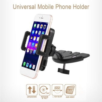 เปรียบเทียบราคา CHEER Universal Mobile Phone Holder Car Cradle Mount CD Slot Phone Holder Mount เสนอราคา CHEER Universal Mobile Phone Holder Car Cradle Mount CD Slot Phone Holder Mount