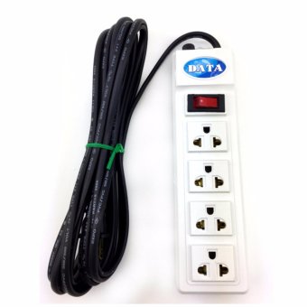 DATA รางปลั๊กไฟ ปลั๊กพ่วง 5 เมตร สาย 1.0 รุ่น PT-195A