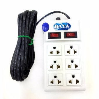 DATA Power รางปลั๊กไฟ ปลั๊กพ่วง 5 เมตร สาย 1.0 รุ่น PT-69