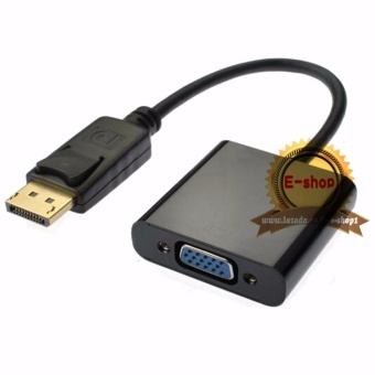 ขายด่วน Display Port DP Male to VGA Female Converter สายยาว20cm รีวิว Display Port DP Male to VGA Female Converter สายยาว20cm