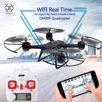 ซื้อ/ขาย Drone ติดกล้องความละเอียดสูง WiFi พร้อมระบบถ่ายทอดสดแบบ Realtime(NEW มีระบบ ล็อกความสูงได้)สีดำ