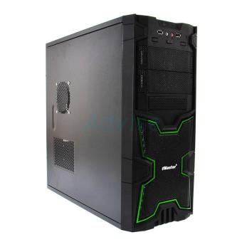 ประเทศไทย eMaster Computer case (NP) G13-BGN (Black-Green)