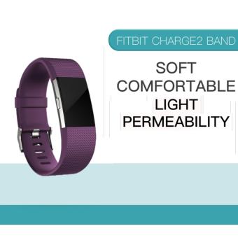 สาย Fitbit Charge 2 สีม่วงเข้ม