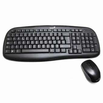 ประเทศไทย Genius Wireless Multimedia Keyboard Mouse Combo KB-8000X