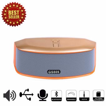 GS809 Bluetooth/SD/USB Speaker ลำโพงบลูทูธ สีดำ