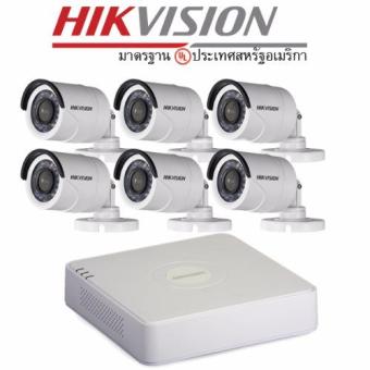 จัดโปรโมชั่น Hikvision ชุดกล้องวงจรปิด Hikvision 6 กล้อง (DS-2CE16C0T-IR = 6) (DS-7108HGHI-F1=1)(White) รีวิวพันทิป Hikvision ชุดกล้องวงจรปิด Hikvision 6 กล้อง (DS-2CE16C0T-IR = 6) (DS-7108HGHI-F1=1)(White)