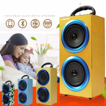 ขาย Hot Fashion ลำโพง Bluetooth Subwoofer D-Power 2.1 Portable SpeakerRadio+Bluetooth+FM+Hi-Fi