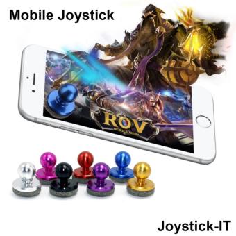 i-joystick Joystick-It จอยเกมส์มือถือ Arcade Game Stick Controller for iPad and Android Tablets (สีน้ำเงิน)