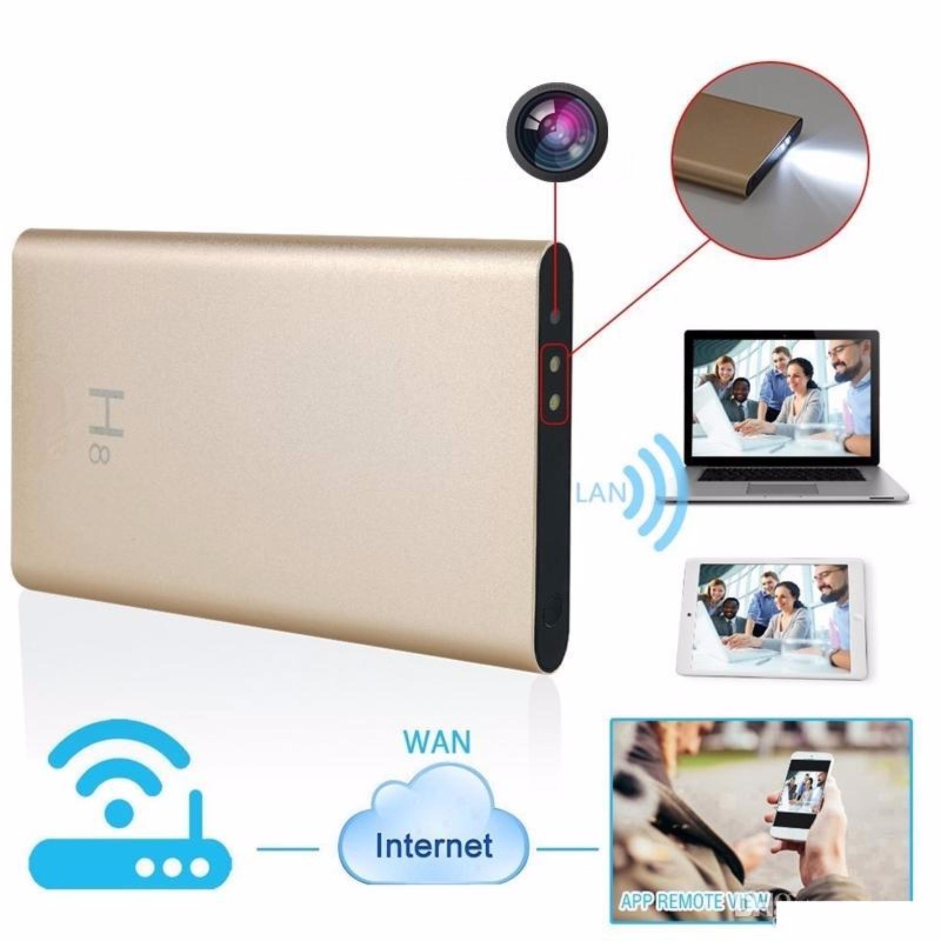 กล้องสายลับ กล้องวงจรปิด IP Camera FULL HD 1080P รูปทรง Power Bank กล้องสายลับ กล้องวงจรปิด IP Camera FULL HD 1080P รูปทรง Power Bank