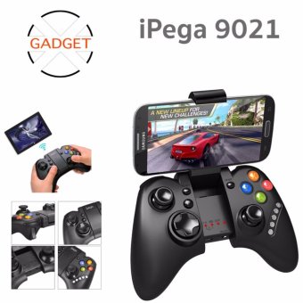 iPega รุ่น PG-9021 เกมส์คอนโทรลเลอร์บลูทูธไร้สาย (สีดำ)