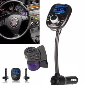 LCD Car Kit MP3 Bluetooth Player Audio FM Transmitter FM Modulator Radio SD MMC - intl LCD Car Kit MP3 Bluetooth Player Audio FM Transmitter FM Modulator Radio SD MMC - intl