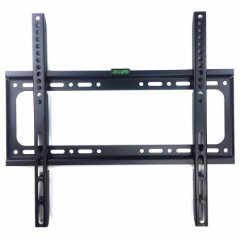 ขาแขวนทีวี ติดผนังแบบฟิกซ์ LED,LCD,TV ขนาด 32-85 นิ้ว Fixed Wall Mount tv bracket Flat panel tv wall mount Panel LED, LCD TV(Black)