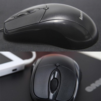 2561 Lenovo Mouse USB รุ่น LX-02 (สีดำ)