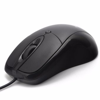 ประเทศไทย Lenovo Optical Mouse USB LX-02 (สีดำ)