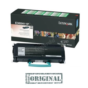 ซื้อ/ขาย Lexmark E360,E460 (E360H11P) สีดำ - หมึกแท้ ประกันศูนย์