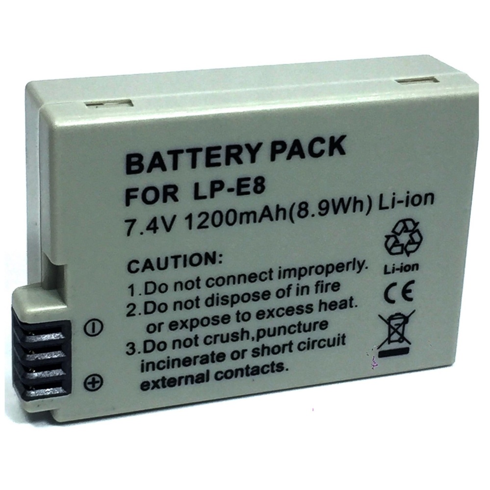 แบตเตอรี่กล้อง รหัสแบต LP-E8,LPE8 1200mAh แบตกล้องแคนนอนcanon forCanon EOS 650D Rebel T4i, แบต Canon EOS 700D Rebel T5i,แบตเตอรี่กล้อง รุ่นแบต LP-E8 / LPE8 แบตแคนนอนสำหรับ แบตกล้อง CanonEOS 550D 600D(Gray) แบตเตอรี่กล้อง รหัสแบต LP-E8,LPE8 1200mAh แบตกล้องแคนนอนcanon forCanon EOS 650D Rebel T4i, แบต Canon EOS 700D Rebel T5i,แบตเตอรี่กล้อง รุ่นแบต LP-E8 / LPE8 แบตแคนนอนสำหรับ แบตกล้อง CanonEOS 550D 600D(Gray)