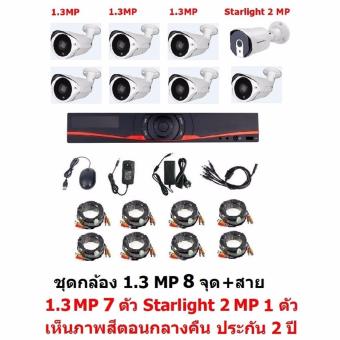 จัดโปรโมชั่น Mastersat ชุดกล้องวงจรปิด CCTV AHD 1.3 MP 960P 8 จุด มีกล้อง 1.3 MP 7 ตัว และ กล้อง Starlight 2 MP 4 in 1 เห็นภาพสีตอนกลางคืน 1 ตัว พร้อมสายสำเร็จ ชุด สุดพิเศษ รีวิว Mastersat ชุดกล้องวงจรปิด CCTV AHD 1.3 MP 960P 8 จุด มีกล้อง 1.3 MP 7 ตัว และ กล้อง Starlight 2 MP 4 in 1 เห็นภาพสีตอนกลางคืน 1 ตัว พร้อมสายสำเร็จ ชุด สุดพิเศษ