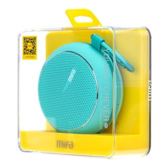 Mifa Bluetooth Speaker ลำโพงบลูทูธ แบบพาพา รุ่น F1‏ (Blue)