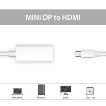Mini DisplayPort Display Port DP To HDMI Adapter Cable For Apple Mac Macbook Pro Air July 2018 - 3 Mini DisplayPort Display Port DP to HDMI Adapter Cable For Apple Mac Macbook Pro Air - 3
