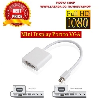 Mini Thunderbolt Mini Display Port To VGA สำหรับMacBook/Pro/Air/iMac และ Microsoft Surface Mini Thunderbolt Mini Display Port To VGA สำหรับMacBook/Pro/Air/iMac และ Microsoft Surface