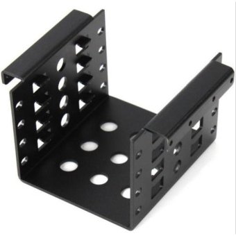 New 4-Bay HDD Aluminum Rack 3.5 to 2.5 SSD/HDD Hard Disk Drive Mount Bracket New 4-Bay HDD Aluminum Rack 3.5 to 2.5 SSD/HDD Hard Disk Drive Mount Bracket
