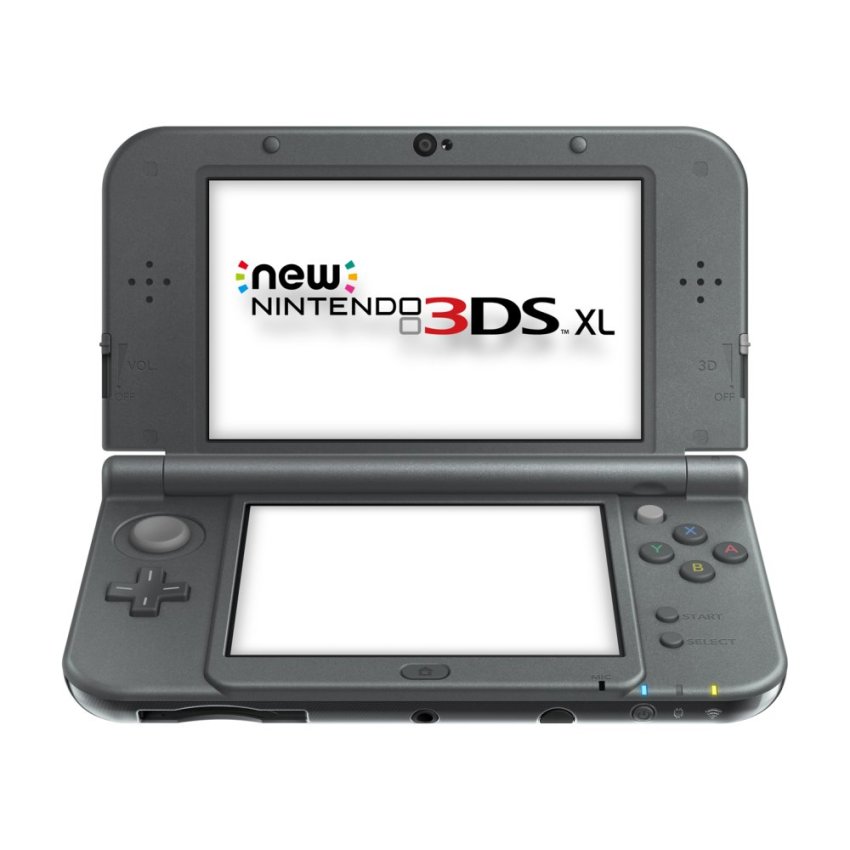 New Nintendo 3DS XL USA Metallic - Black