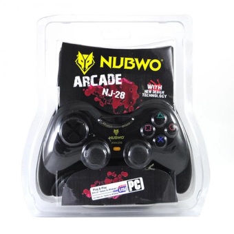 NUBWO จอยเกมส์ จอยคอม รุ่น NJ-28 (สีดำ)