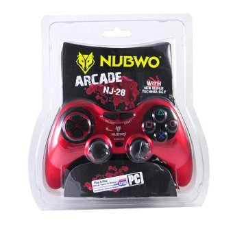 ขาย NUBWO จอยเกมส์ จอยคอม รุ่น NJ-28 (สีแดง)