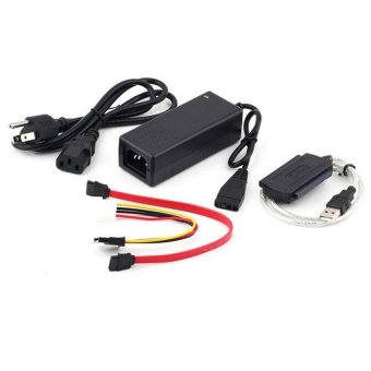 ลดราคา OKAY USB 2.0 to IDE SATA S-ATA 2.5 3.5 HD HDD Hard Drive Adapter Converter Cable (Black) ต้องการขาย OKAY USB 2.0 to IDE SATA S-ATA 2.5 3.5 HD HDD Hard Drive Adapter Converter Cable (Black)