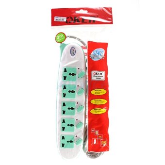 OKER รางปลั๊กไฟฟ้า OKER 5ช่องรุ่น PC-858