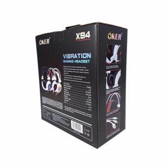 Oker หูฟังเกมมิ่ง Vibration Hi-Fi Stereo Headphone Gaming Headsetรุ่น X94 June 2018 - 3 Oker หูฟังเกมมิ่ง Vibration Hi-Fi stereo headphone Gaming Headsetรุ่น X94 - 3