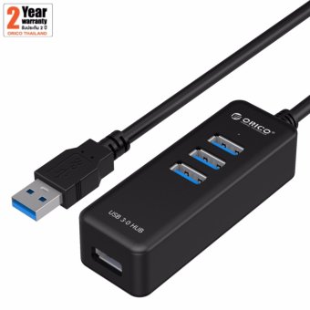 ORICO USB 3.0 Superspeedฮับ4พอร์ท ฮับ+ OTG รุ่น H4019-U3-BK - Black ORICO USB 3.0 Superspeedฮับ4พอร์ท ฮับ+ OTG รุ่น H4019-U3-BK - Black