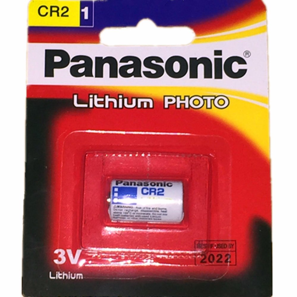 Panasonic ถ่านกล้องถ่ายรูป CR2 Lithium 3V - สีขาว (1 ก้อน) Panasonic ถ่านกล้องถ่ายรูป CR2 Lithium 3V - สีขาว (1 ก้อน)