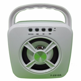 Portable Mini Speaker ลำโพงบลูทูธ รุ่น T-2312A เสียงดัง เบสแน่นเสียงดี มีคุณภาพ (สีขาว)