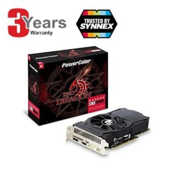PowerColor RED DRAGON Radeon RX 550 DirectX 12 AXRX 550 2GBD5-DH/OC 2GB 128-Bit GDDR5 PCI Express 3.0 CrossFireX - 3 YEARS WARANTY(BY SYNNEX) PowerColor RED DRAGON Radeon RX 550 DirectX 12 AXRX 550 2GBD5-DH/OC 2GB 128-Bit GDDR5 PCI Express 3.0 CrossFireX - 3 YEARS WARANTY(BY SYNNEX)