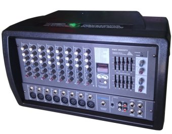 Proeuro Tech PMX-9000FX Digital Multi Effects 8CH Stereo PoweredMixer 400Watt